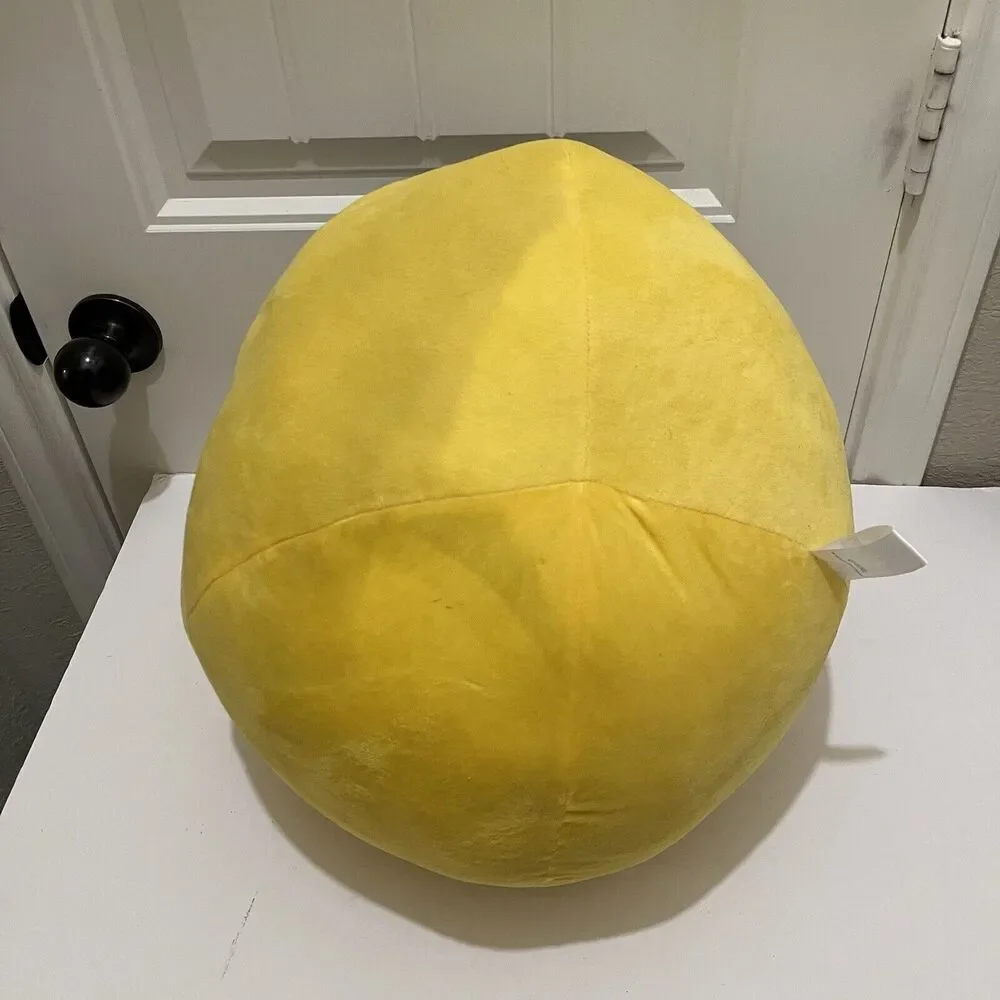 PAC-MAN Texas Lottery Yellow Black 14X13 Large Plush Arcade Collector Game